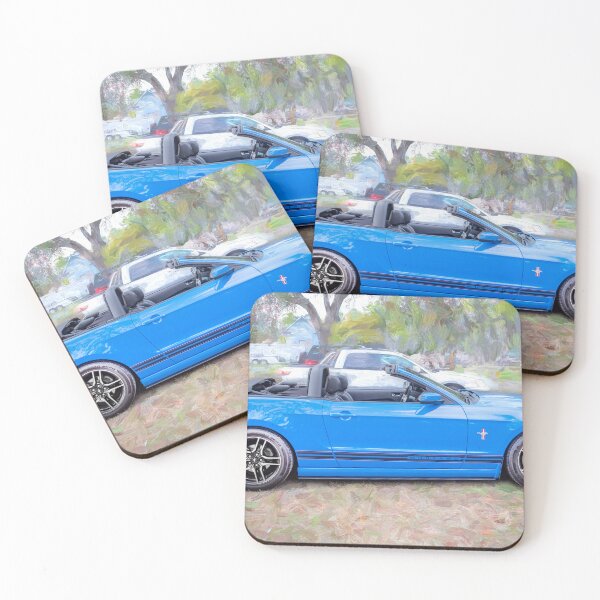 Item preview, 2014 Grabber Blue Ford Mustang Convertible V6 X107 designed and sold by RichFrancoCars.