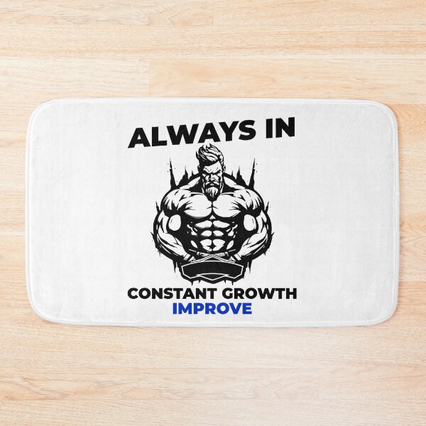 Item preview, Always in Constant Growth – Motivational Fitness Quote for Discipline and Progress designed and sold by Superiors-s.