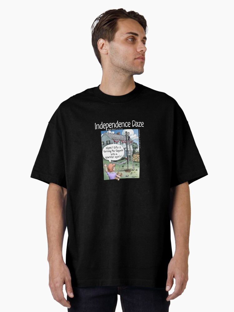 Thumbnail 2 of 7, Oversized T-Shirt, Indepence Daze Patriotic designed and sold by jimkraft777.