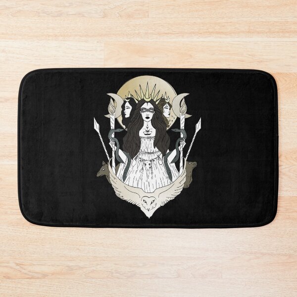 Item preview, Hecate - Triple Lunar Goddess designed and sold by witchlingart.