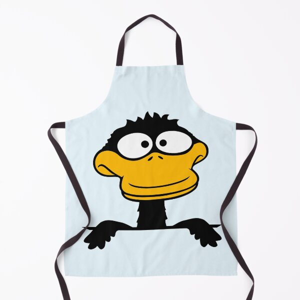 Item preview, Duck looks funny silly scared confused cool comic designed and sold by shirt-o-mat.