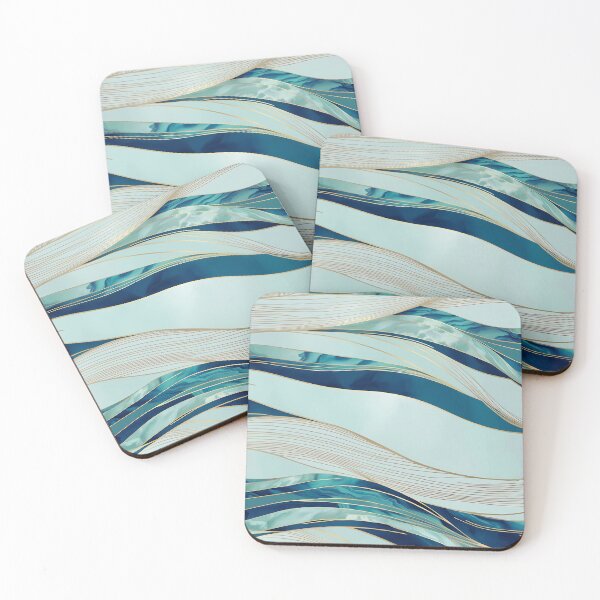 Item preview, Ocean Currents – Flowing Water Abstract Pattern designed and sold by Dino-Lune.