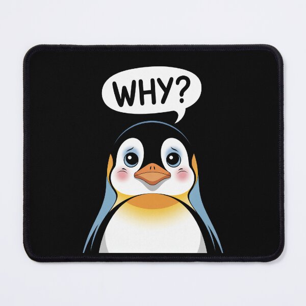 Item preview, penguin why  designed and sold by jkrphoto.