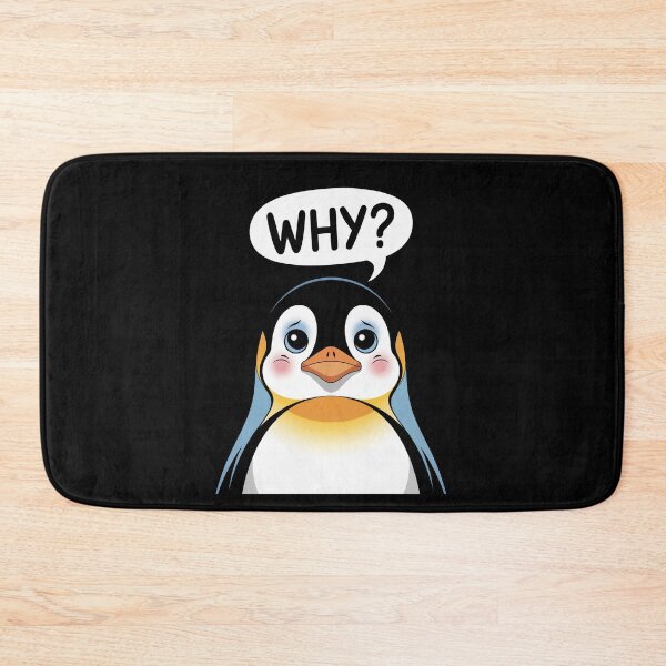Item preview, penguin why  designed and sold by jkrphoto.