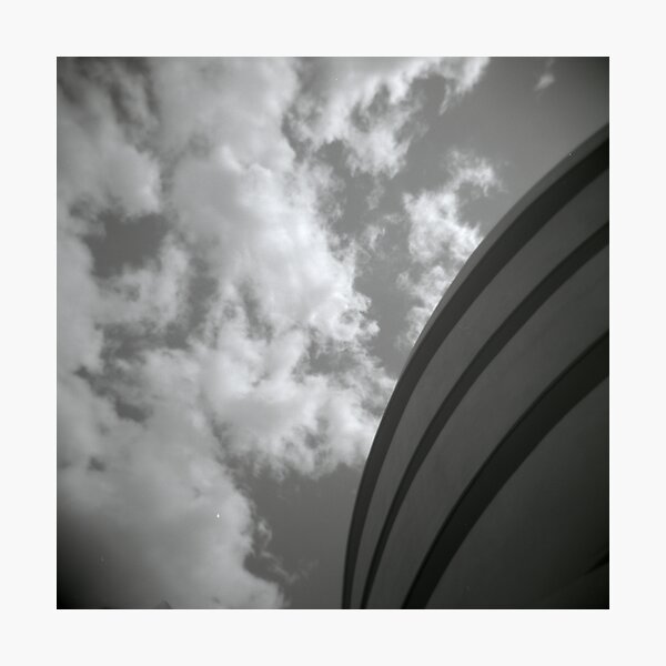 clouds and concrete Photographic Print