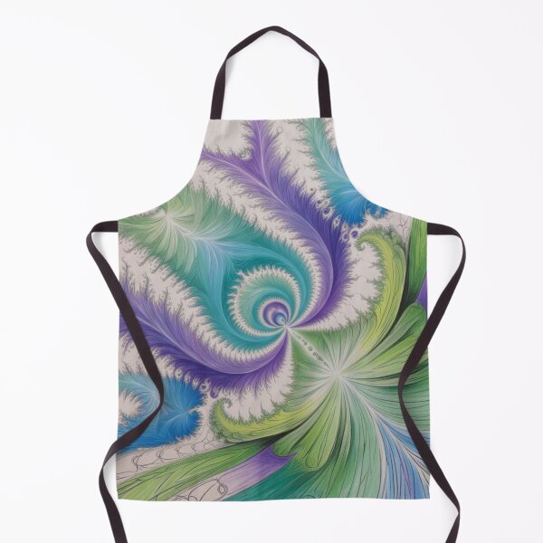 Item preview, Energetic Spiral Burst in Green, Blue, and Violet designed and sold by Harmonic_Layers.