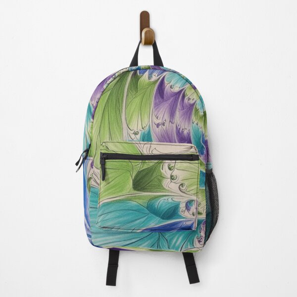 Item preview, Intricate Spiral Bloom in Teal, Green, and Violet designed and sold by Harmonic_Layers.