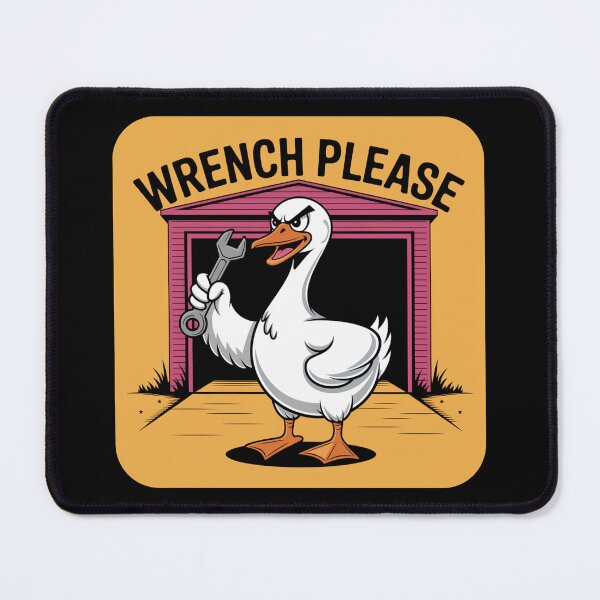 Item preview, Wrench Please Funny Angry Goose Garage Mechanic Wrenches Cars Automotive Tools designed and sold by CarantinedChaos.