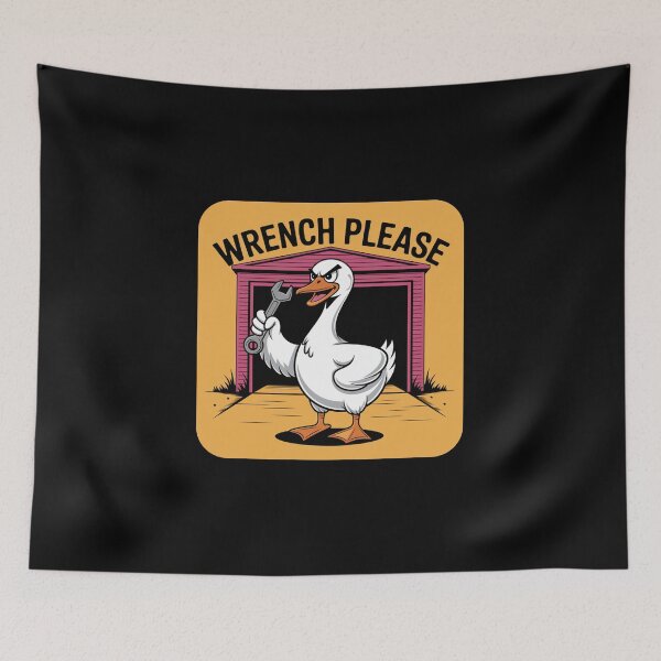 Item preview, Wrench Please Funny Angry Goose Garage Mechanic Wrenches Cars Automotive Tools designed and sold by CarantinedChaos.