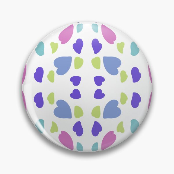 Item preview, Pattern: heart dot with multi color  designed and sold by tenkenryujin.