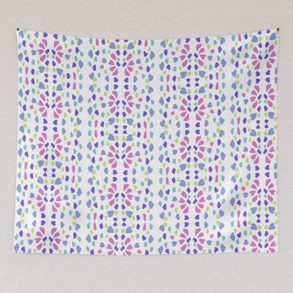 Item preview, Pattern: heart dot with multi color  designed and sold by tenkenryujin.