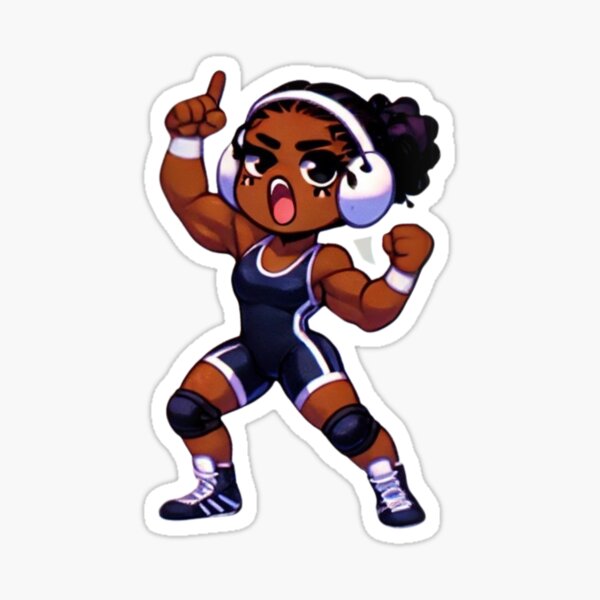 Ava The Wrestler "Victory" Sticker