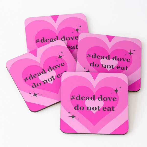 Item preview, Dead dove do not eat ao3 tag with heart background designed and sold by spaghettihoops7.