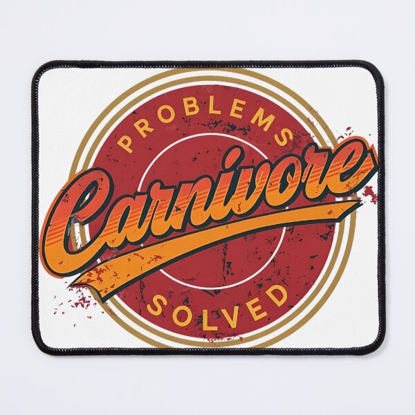 Item preview, Funny Carnivore Graphic Tee, Meat Lover T-Shirt, Problems Solved Slogan Shirt designed and sold by fenrirwulf68.
