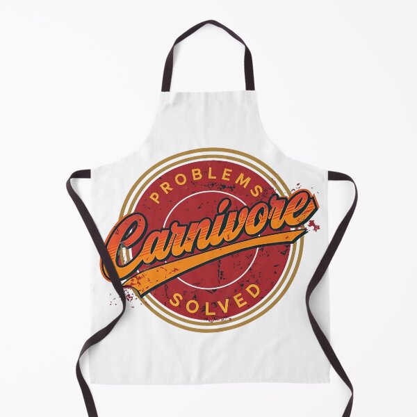 Item preview, Funny Carnivore Graphic Tee, Meat Lover T-Shirt, Problems Solved Slogan Shirt designed and sold by fenrirwulf68.