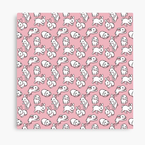 Item preview, Bunny pattern in pink  designed and sold by Baepcockart.
