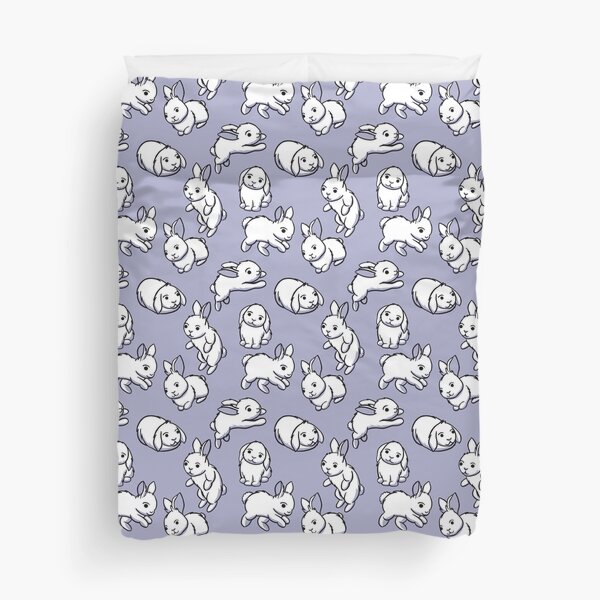 Item preview, Bunny pattern in purple designed and sold by Baepcockart.