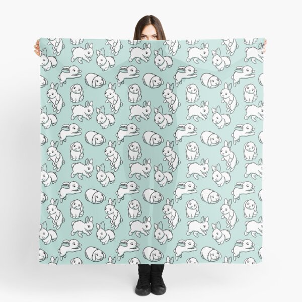 Item preview, Bunny pattern in teal designed and sold by Baepcockart.