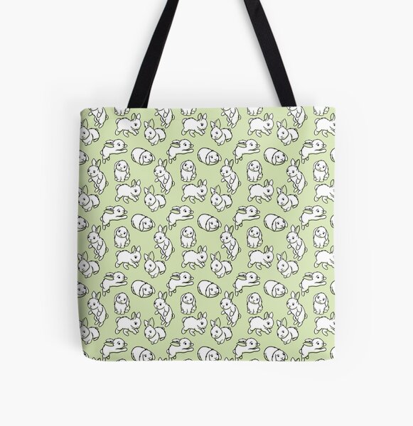 Item preview, Bunny pattern in Green designed and sold by Baepcockart.