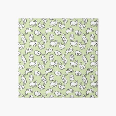Item preview, Bunny pattern in Green designed and sold by Baepcockart.