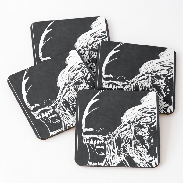 Item preview, XENOMORPH - Alien (Black and White) designed and sold by FamousWeirdosRB.