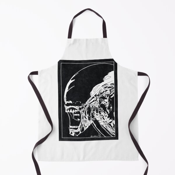 Item preview, XENOMORPH - Alien (Black and White) designed and sold by FamousWeirdosRB.