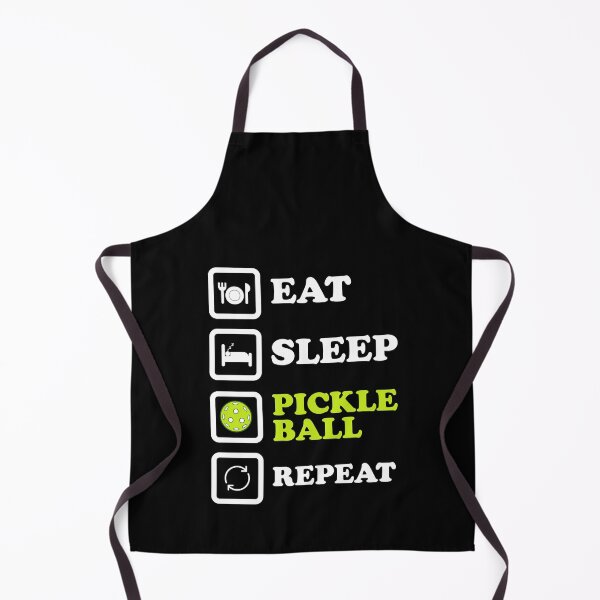 Item preview, Eat Sleep Pickleball Repeat | Funny Silhouette for Pickleball Fans designed and sold by Sunserize Designs.