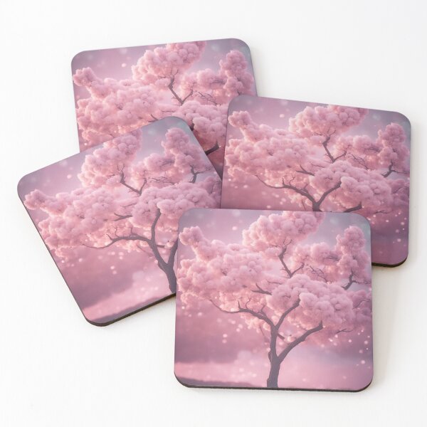 Item preview, Pink mystical fantasy sakura tree designed and sold by RK - Shop.