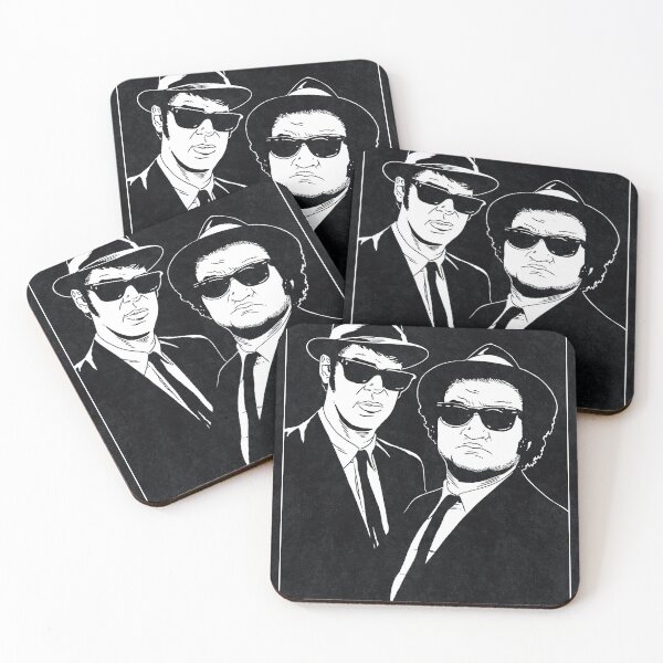Item preview, THE BLUES BROTHERS (Black and White) designed and sold by FamousWeirdosRB.