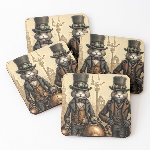 Item preview, Steampunk Rabbits  designed and sold by NikkiBear67.