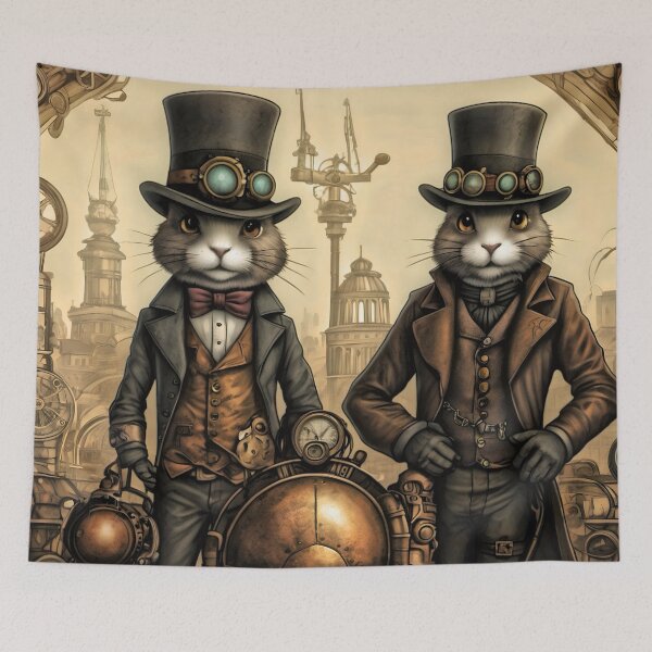 Item preview, Steampunk Rabbits  designed and sold by NikkiBear67.
