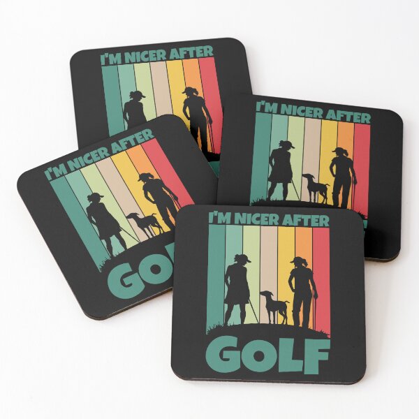 Item preview, I'm Nicer After Golf For Golfers and Dog Owners Who Golfed designed and sold by Stick-Artistry.