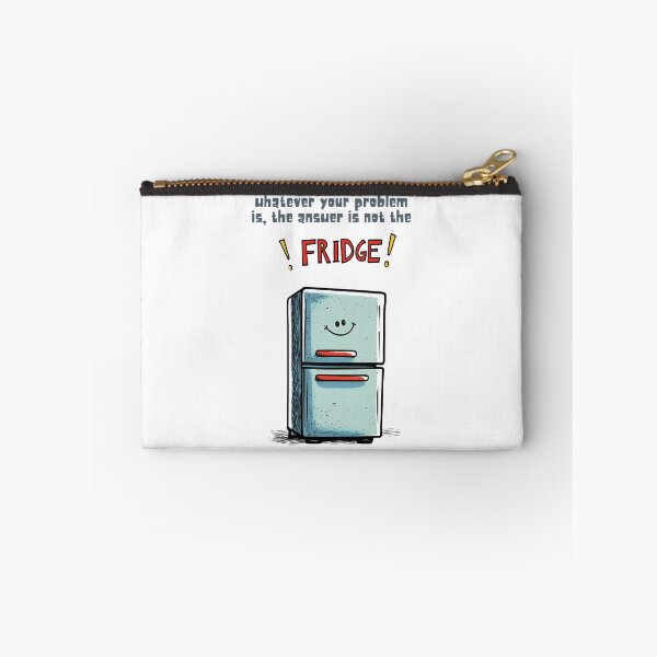 Item preview, Whatever Your Problem Is, the Answer Is Not in the Fridge | Relatable Diet Meme for Serial Snackers designed and sold by FUNqoosh.