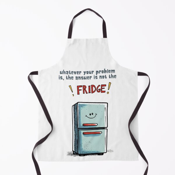 Item preview, Whatever Your Problem Is, the Answer Is Not in the Fridge | Relatable Diet Meme for Serial Snackers designed and sold by FUNqoosh.
