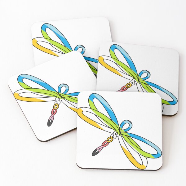 Item preview, Pride Dragonfly Knot - Queer designed and sold by cjo582.