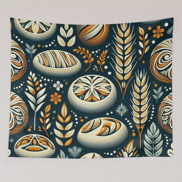 Item preview, Bread Head Pattern designed and sold by Violently Wisconsin.