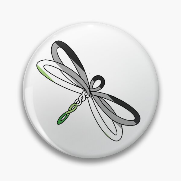 Item preview, Pride Dragonfly Knot - Aromantic/Aro designed and sold by cjo582.