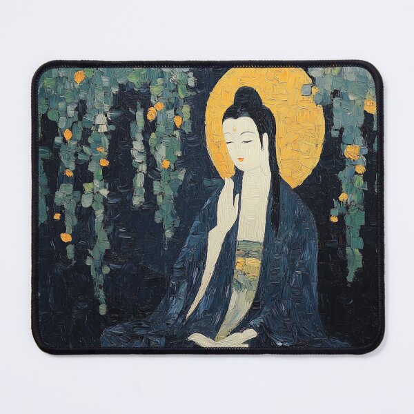 Item preview, Guanyin | Post-impressionist painting style designed and sold by ComicsFactory.