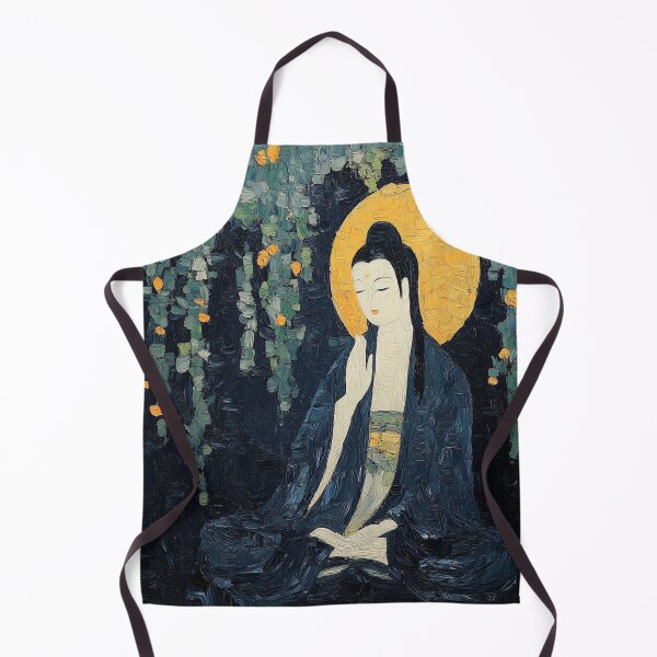 Item preview, Guanyin | Post-impressionist painting style designed and sold by ComicsFactory.