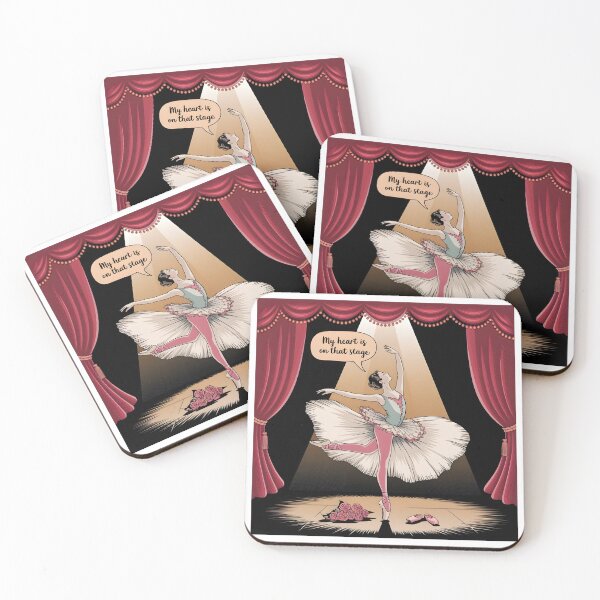 Item preview, My Heart Is On That Stage Dance Recital Ballerina designed and sold by SillyDarkShop.