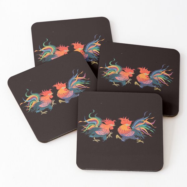 Item preview, Fighting Roosters designed and sold by Nonna Mynatt.