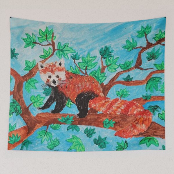Item preview, Red Panda ( Critically Endangered) designed and sold by ArtbyBrittney.