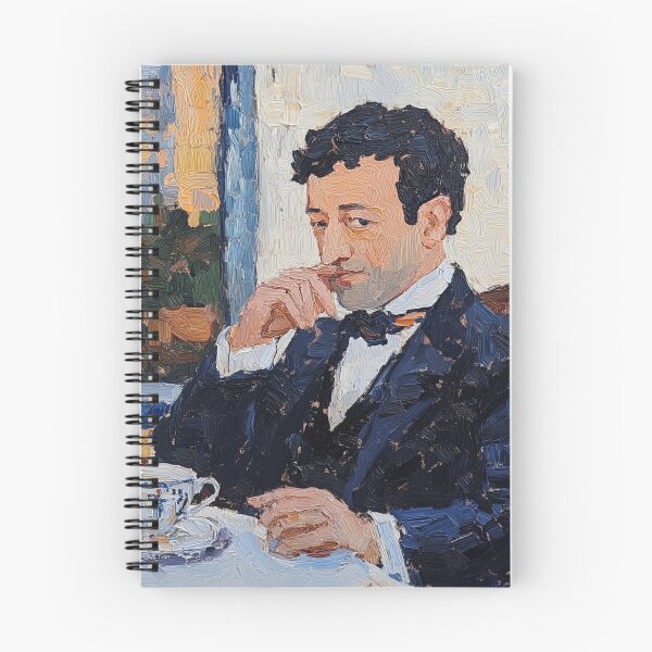 Item preview, Guglielmo Marconi | Post-impressionist painting style designed and sold by ComicsFactory.