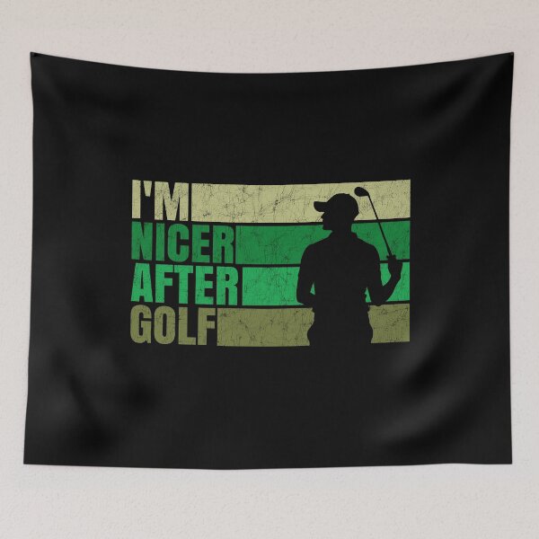 Item preview, Vintage I'm Nicer After Golf For Golfers Who Enjoy Golfed designed and sold by Stick-Artistry.