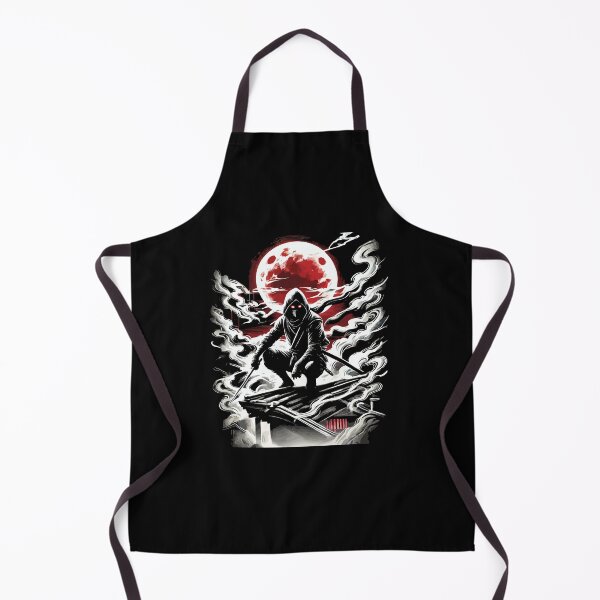 Item preview, Red Moon Ninja Shinobi - Neo-Japanese Anime Noir Design designed and sold by chantastical.
