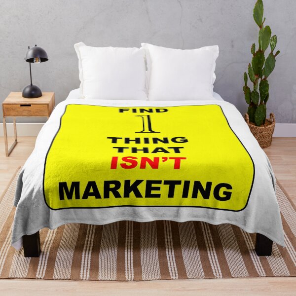Item preview, Find One Thing That Isn't Marketing designed and sold by VisionWind.