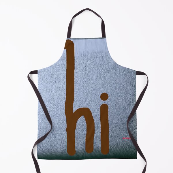 Item preview, Rustic -Hi- Canvas Sign, Blue & Jute Brown Wall Art for Entryway - dePace' designed and sold by mrpropcake.