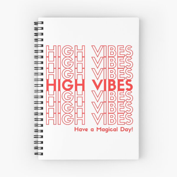 Item preview, High Vibes – Have a Magical Day | Retro Thank You Bag Style Design designed and sold by LUV963.