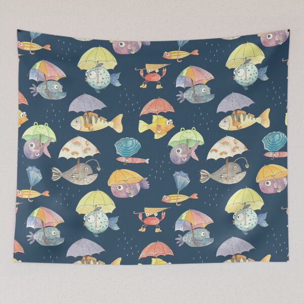 Item preview, Rain under the sea! designed and sold by carolinavadell.