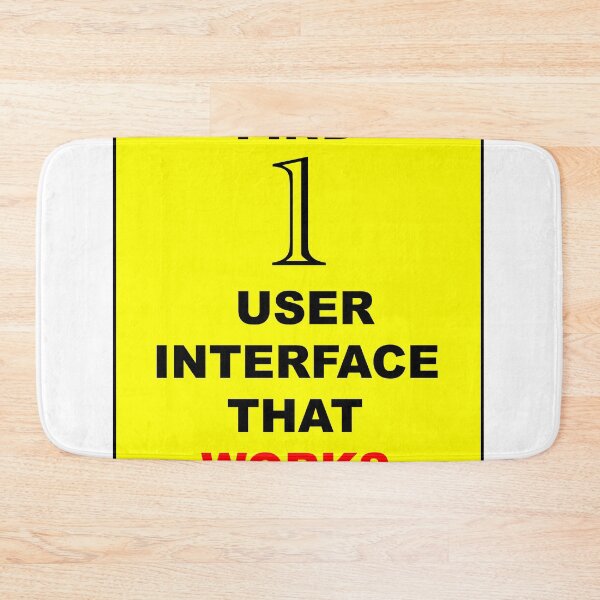 Item preview, Find One User Interface That Works designed and sold by VisionWind.